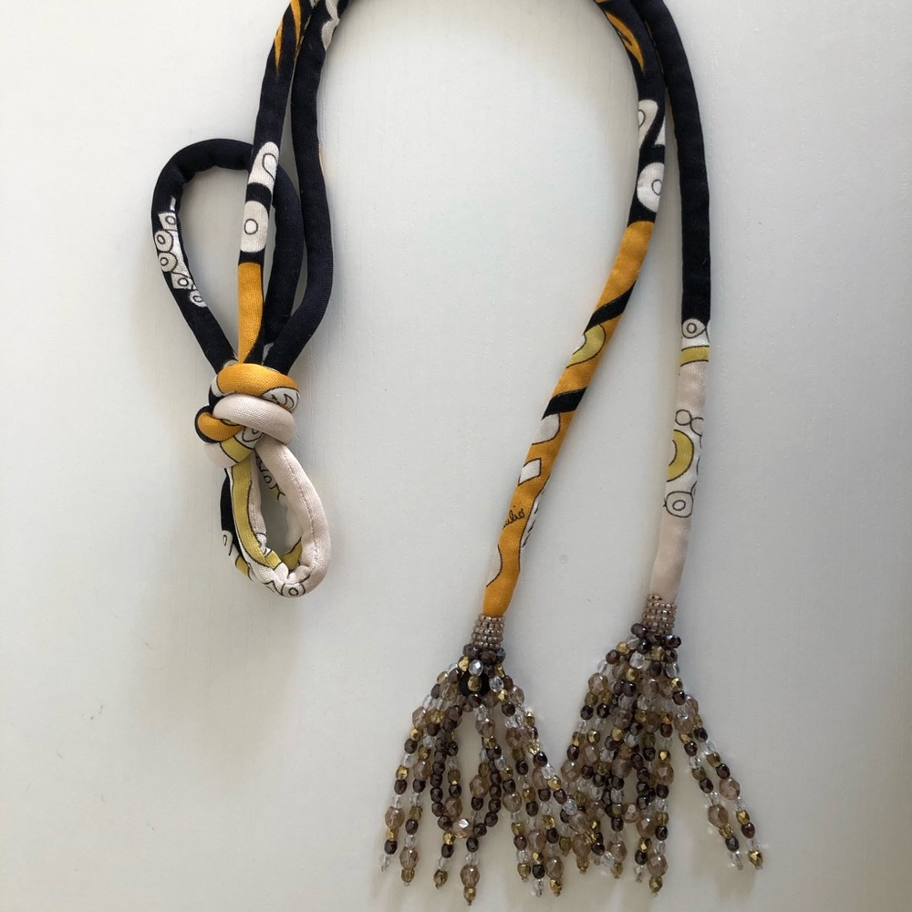 EMILIO PUCCI BEADED BELT